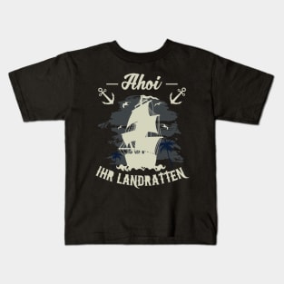 Ahoi Nordsee Design T-Shirt | Shirt für Nordsee Liebhaber Kids T-Shirt